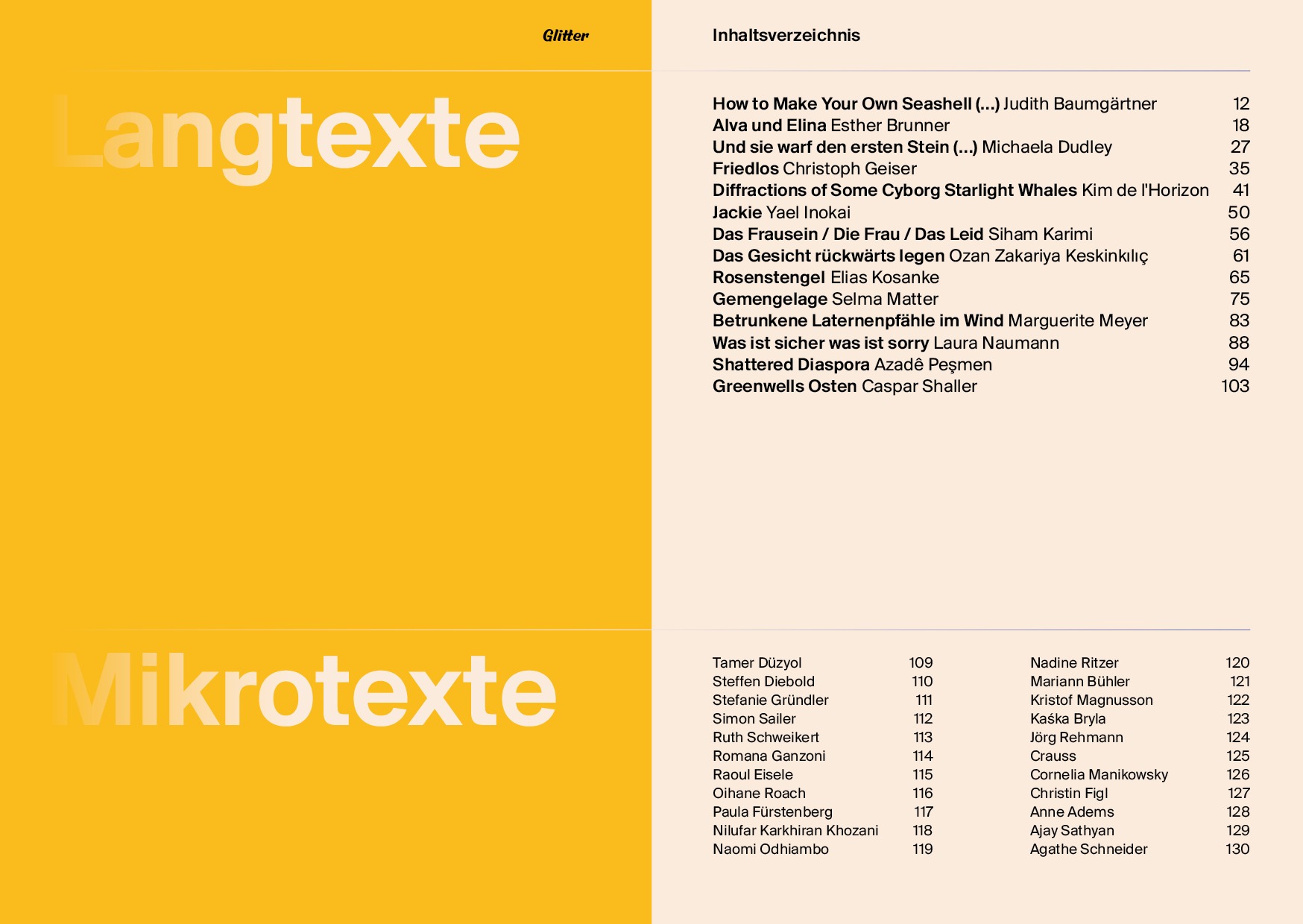 Doppelseite 1 — Ausgabe °4